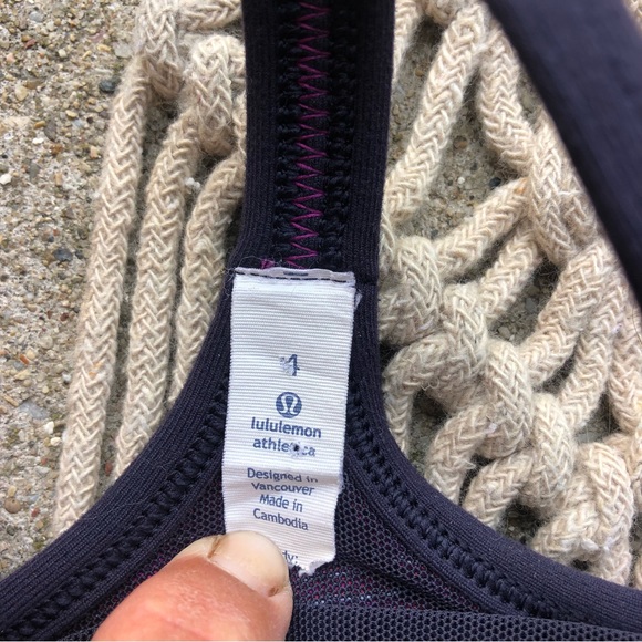 Lululemon Power Y Racerback Tank Top Size 4 - Picture 3 of 9